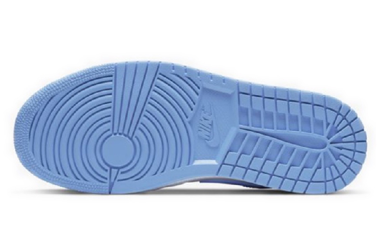 Jordan Air Jordan 1 Low Top Vintage Basketball Shoes Women's Blue White купить в интернет-магазине Yoocart с быстрой доставкой по России.