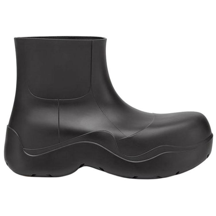 Bottega Veneta Puddle Rain Boots Ankle Boots Women's Black