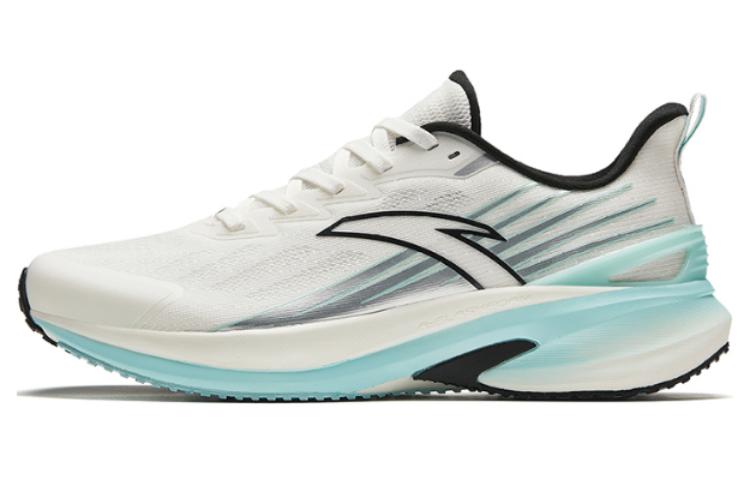 Anta Antelope Run 4th Generation Cushioning, Wear Resistant Low top Training Running Shoes Men's White