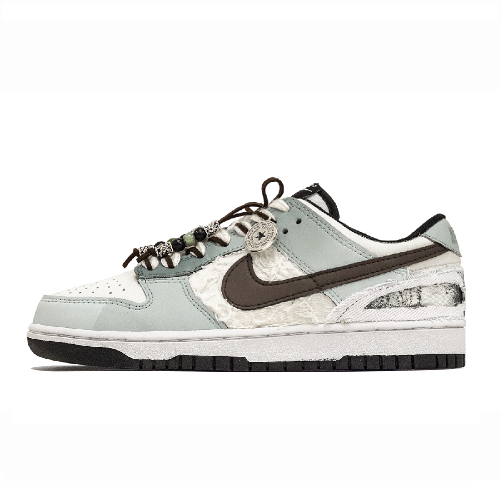 Nike Dunk San Chuang, Skyline Slip Resistant Cushioning Low Top Skateboard Shoes Women's Asphalt Gray