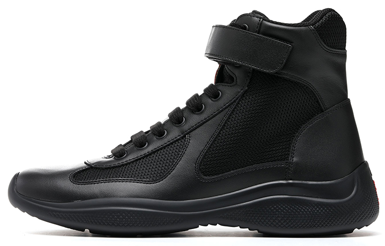 PRADA High-Top Casual Shoes Men's Black