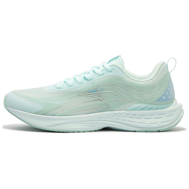 361° Cushioning, Wear Resistant Low Top Running Shoes Men's Blue Green