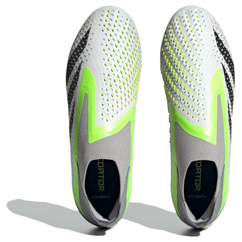 Adidas Predator Accuracy+ Fg Cloud White Core Black Lucid Lemon