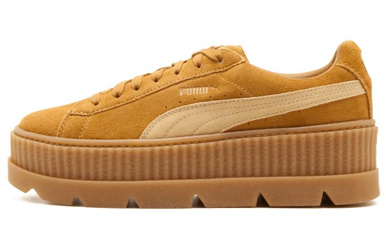 PUMA Cleated Creeper Rihanna Fenty Golden Brown Women's