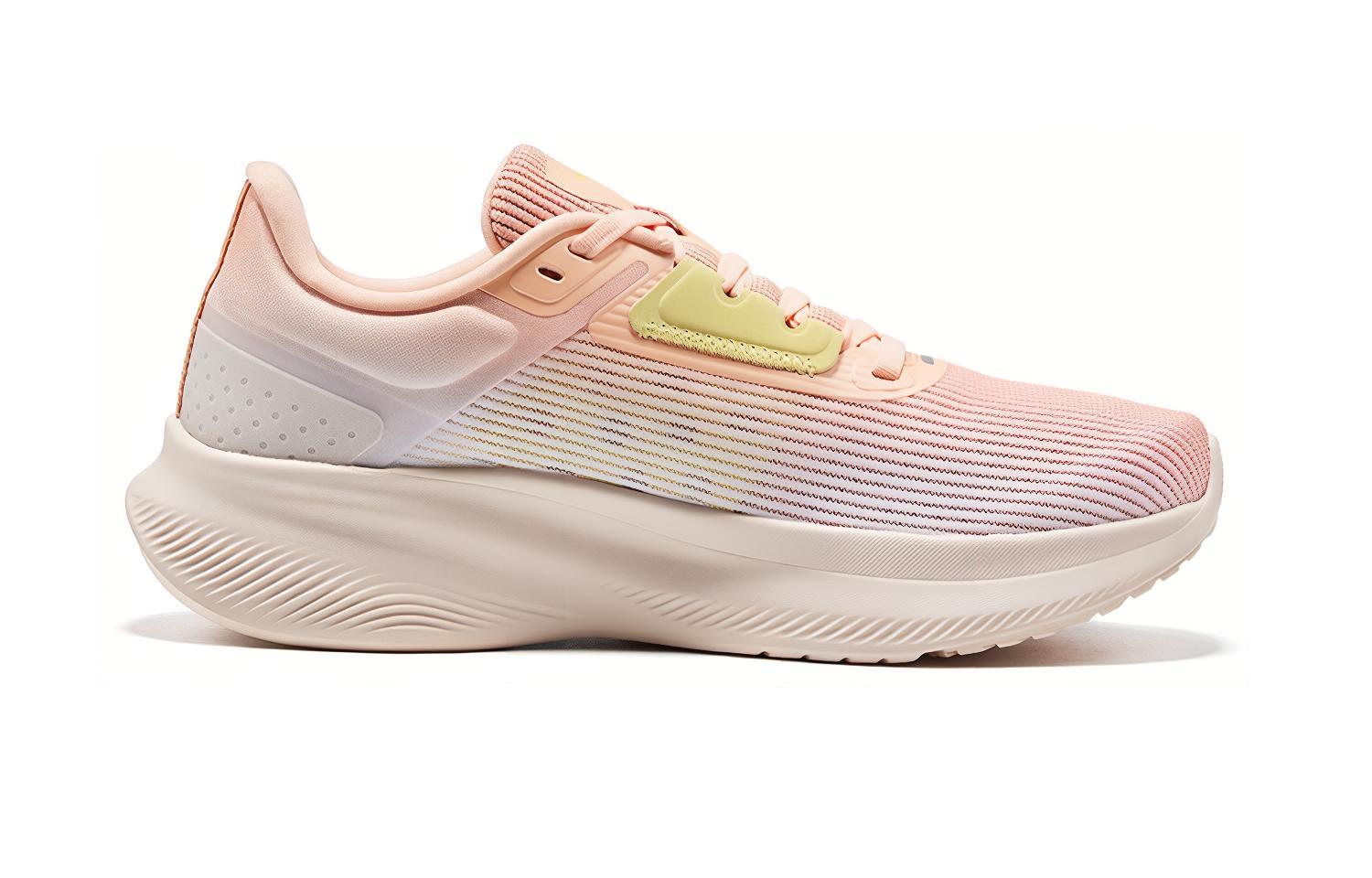 Saucony Vessel Cushioning And Breathable Low top Running Shoes Women's Pink