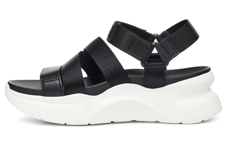 UGG La Cloud Collection Sports Sandals 'Black White' Women's