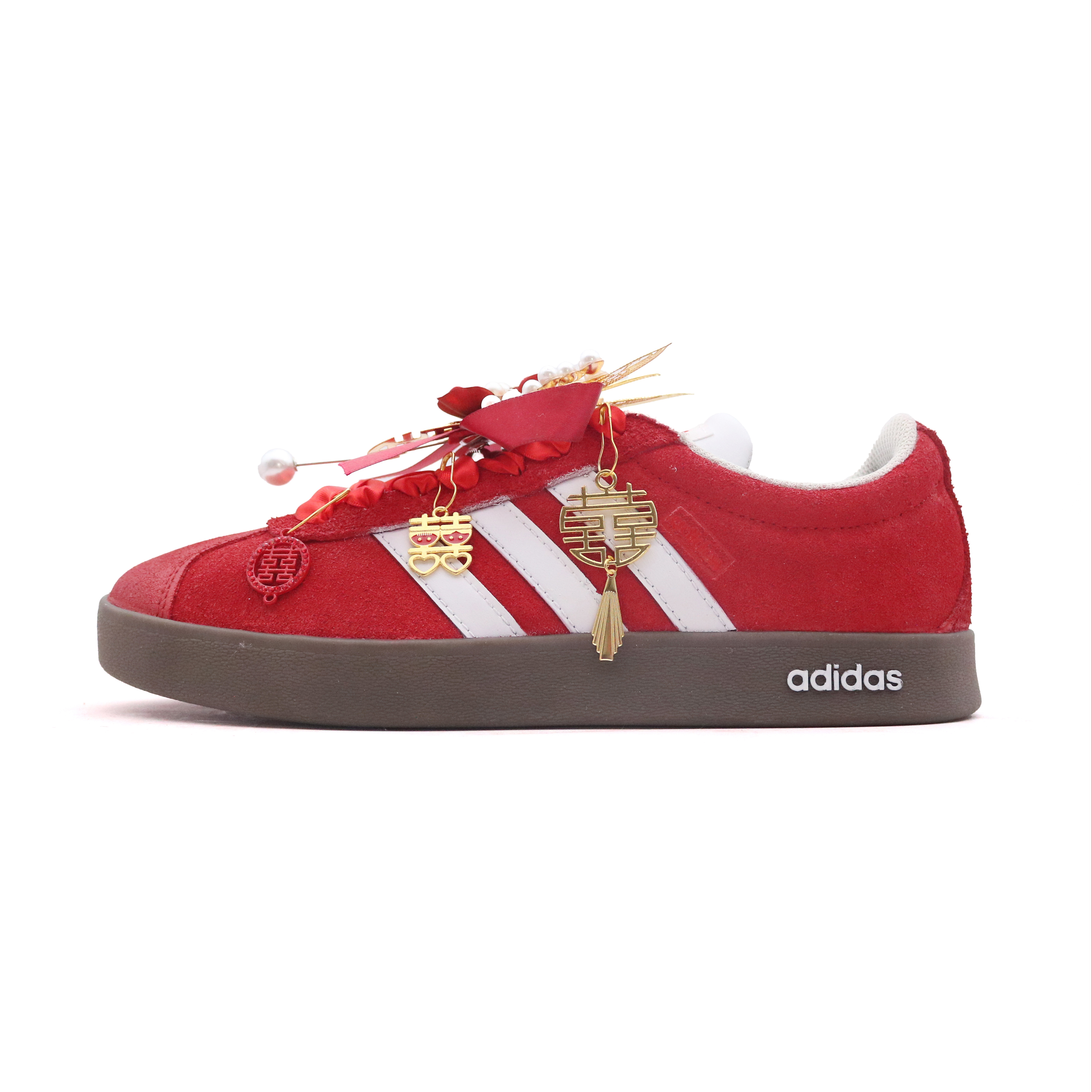 Adidas Neo Vl Court Classic Fated Red Dream Shopping Bag Lightweight Low Top Skateboard Shoes Unisex Red White купить в интернет-магазине Yoocart с быстрой доставкой по России.