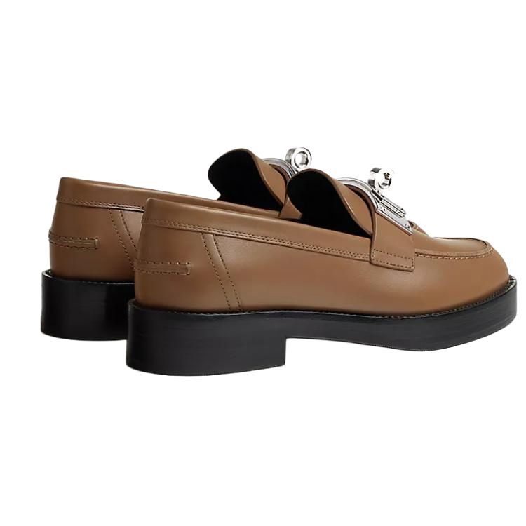 HERMES Loafers Women's Brown купить в интернет-магазине Yoocart с быстрой доставкой по России.