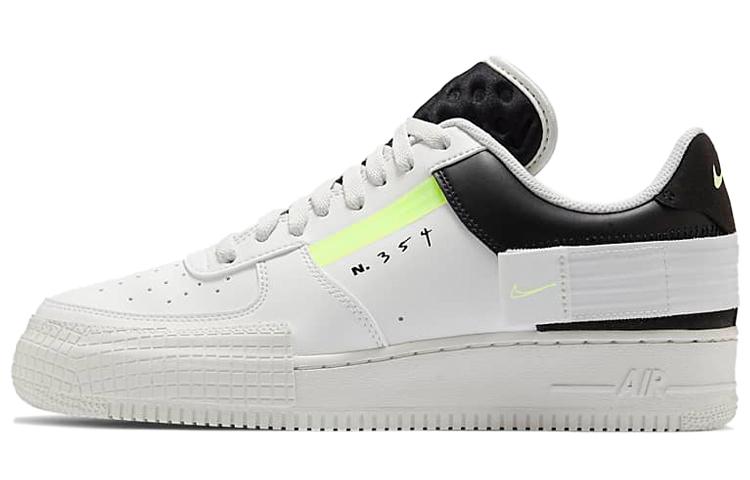 Nike Air Force 1 Low Type White Barely Volt