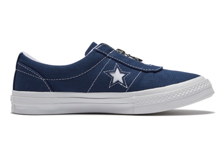 Converse One Star Navy Blue Zipper Women's купить в интернет-магазине Yoocart с быстрой доставкой по России.