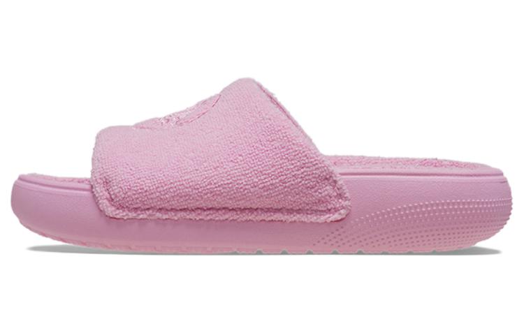 Crocs Classic Towel Slides 'Pink' Women's
