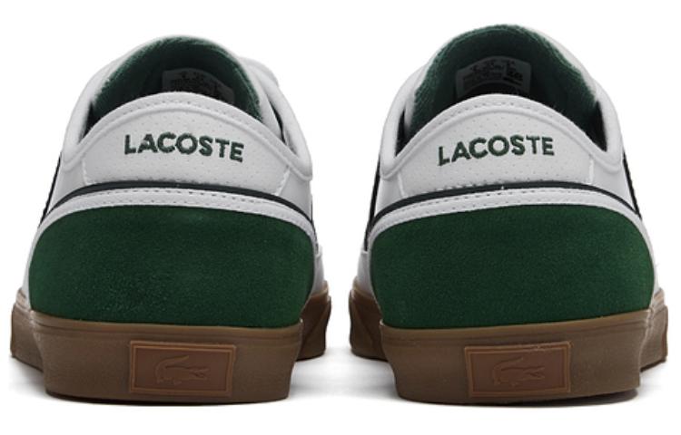 LACOSTE Low-Top Skateboard Shoes Men's White купить в интернет-магазине Yoocart с быстрой доставкой по России.