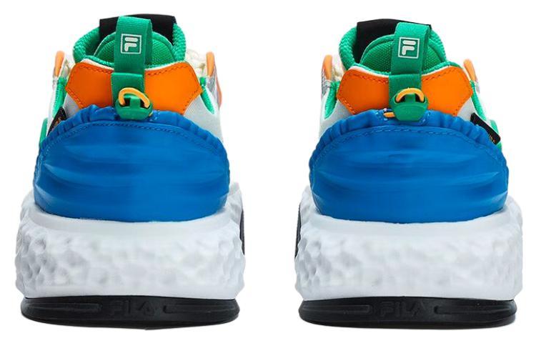 FILA VIVA Abrasion Resistant Low Top Skateboard Shoes Women's White Green Blue купить в интернет-магазине Yoocart с быстрой доставкой по России.
