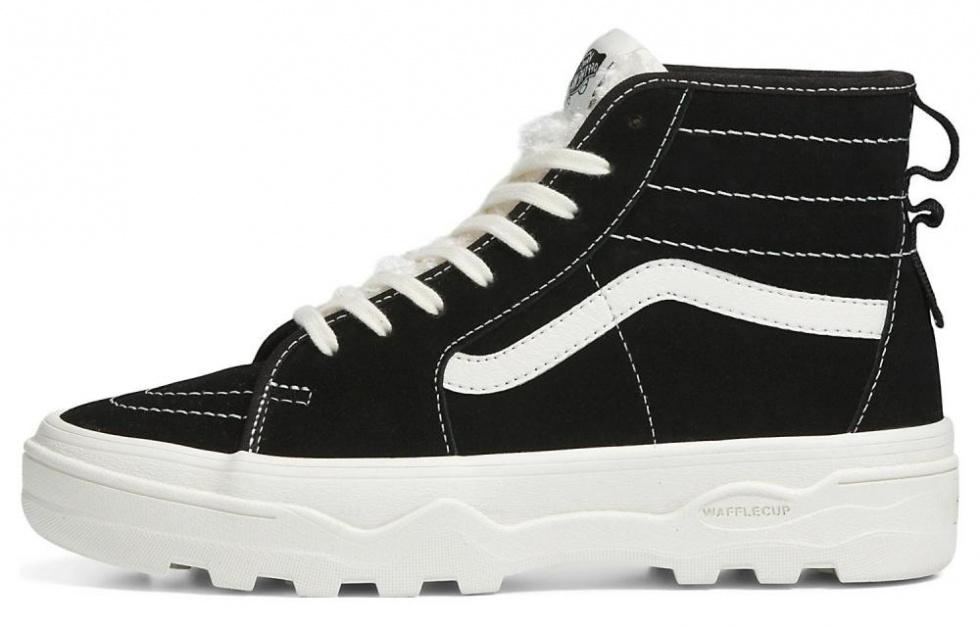 Vans SK8 HI Sherpa Suede Sentry 'Black White'