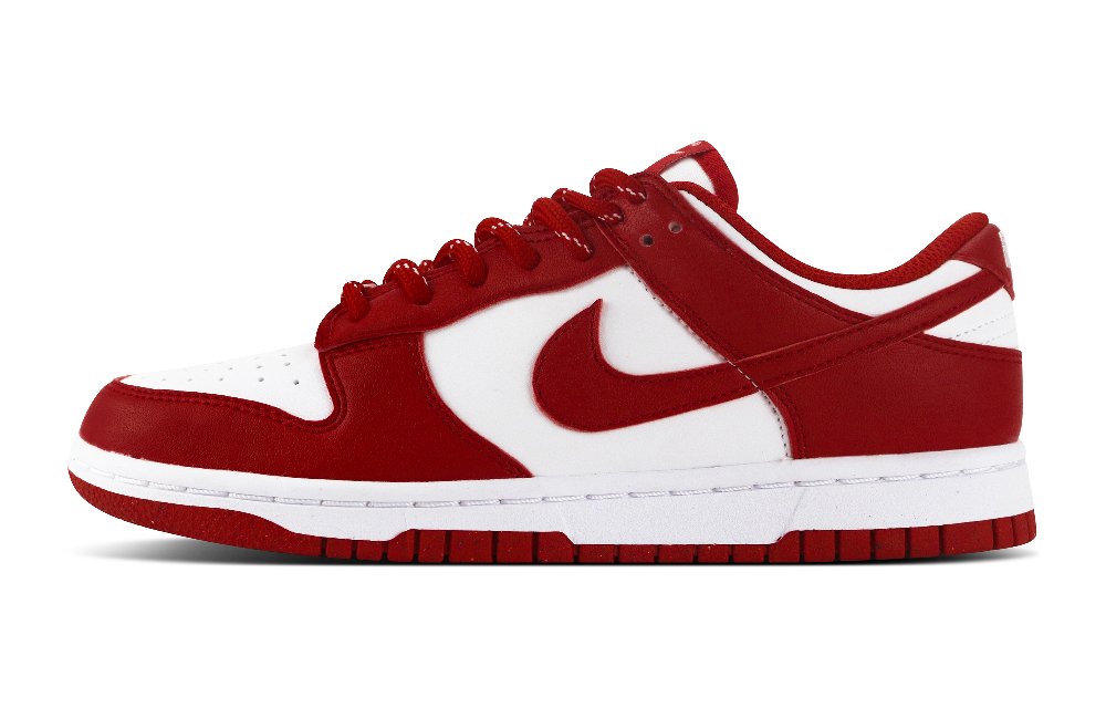 Nike Dunk Slip Resistant, Abrasion Resistant, Lightweight Low Top Skateboard Shoes Unisex Red