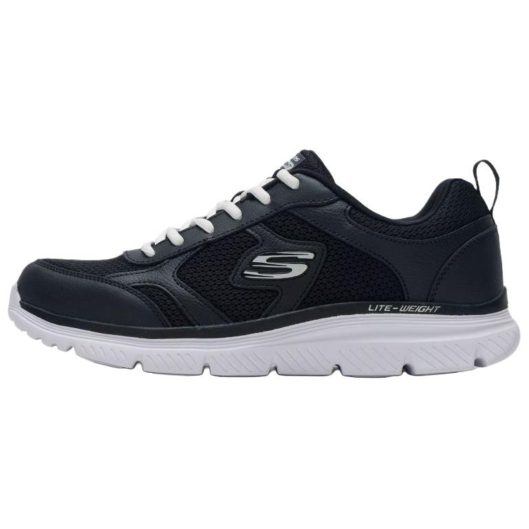 Skechers BURNS 2.0 Abrasion Resistant Breathable Running Shoes Men's Black