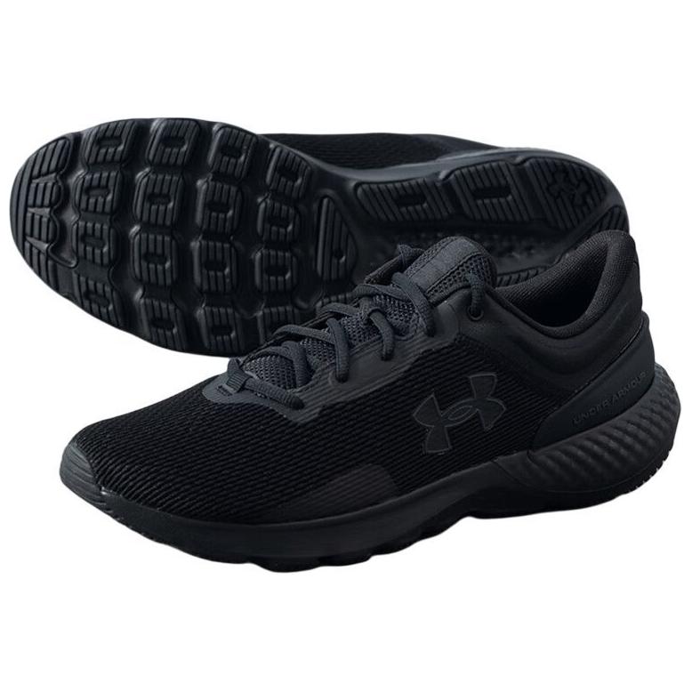 Under Armour Charged Escape 4 Anti-Slip Wear-Resistant Low-Top Running Shoes Men's Black