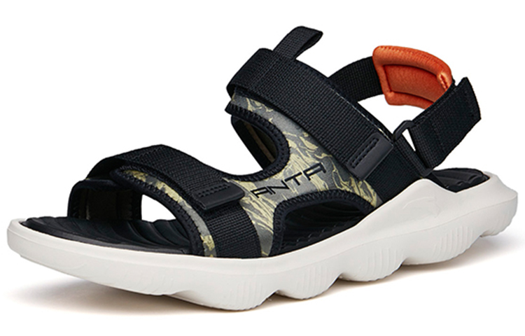 ANTA Beach Sandals Men's Green/Black купить в интернет-магазине Yoocart с быстрой доставкой по России.