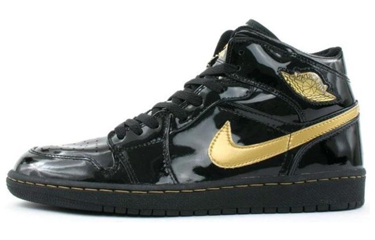 Jordan 1 Retro Black Metallic Gold 2003 Men's