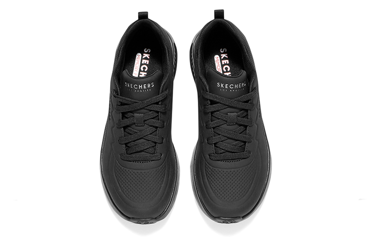 Skechers Uno Lite Cushioning Abrasion Resistant Breathable Low Top Skateboard Shoes Women's Black купить в интернет-магазине Yoocart с быстрой доставкой по России.