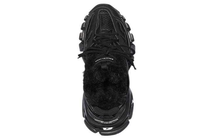 Balenciaga Track Faux Fur Black Black купить в интернет-магазине Yoocart с быстрой доставкой по России.
