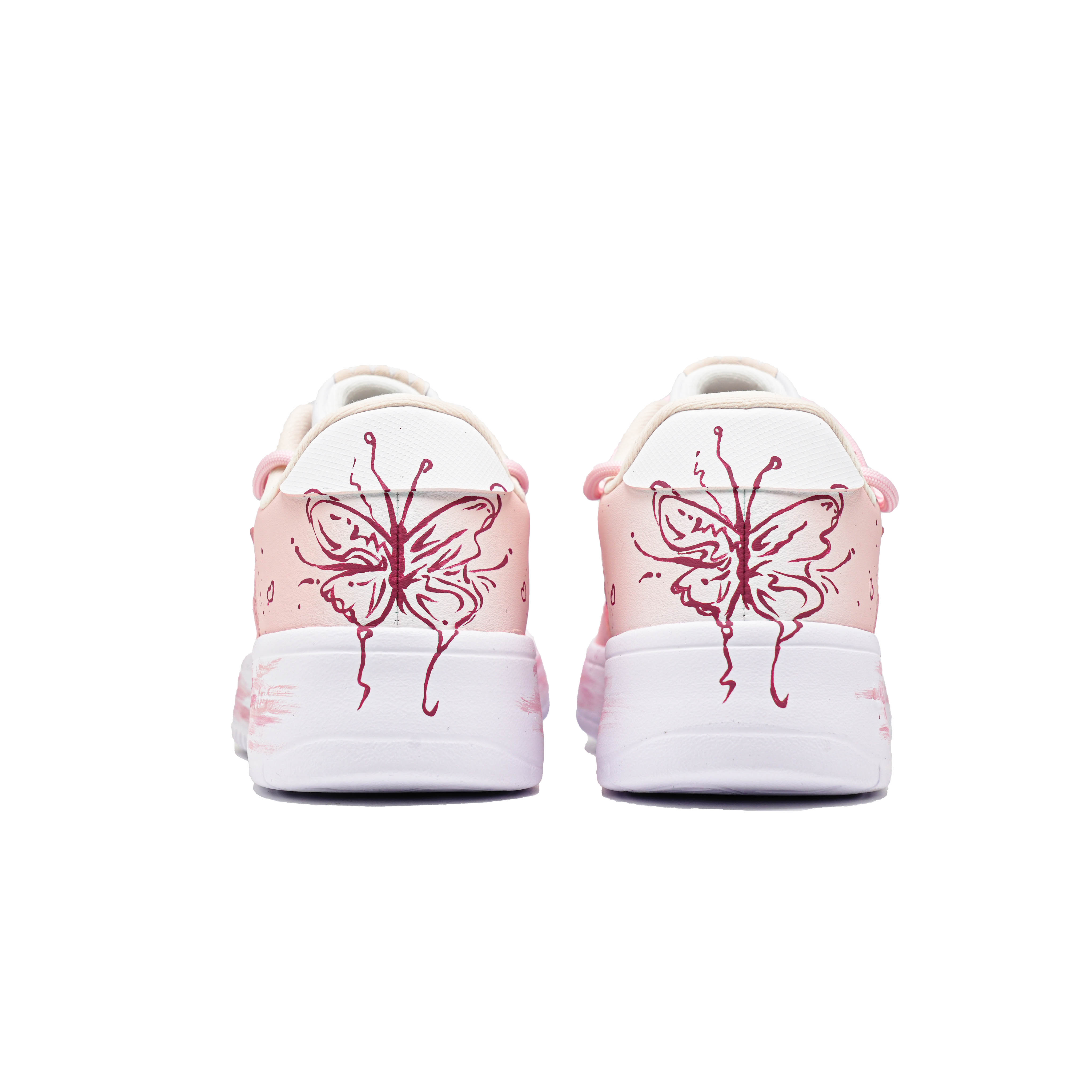 LiNing Pontoon Boats Abrasion Resistant Breathable Height Increasing Low Top Skateboard Shoes Women's Pink купить в интернет-магазине Yoocart с быстрой доставкой по России.