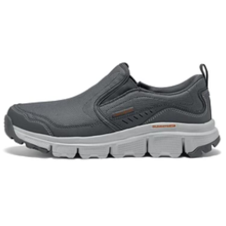 Skechers OUTDOOR MENS Hiking Shoes Men's Gray Orange