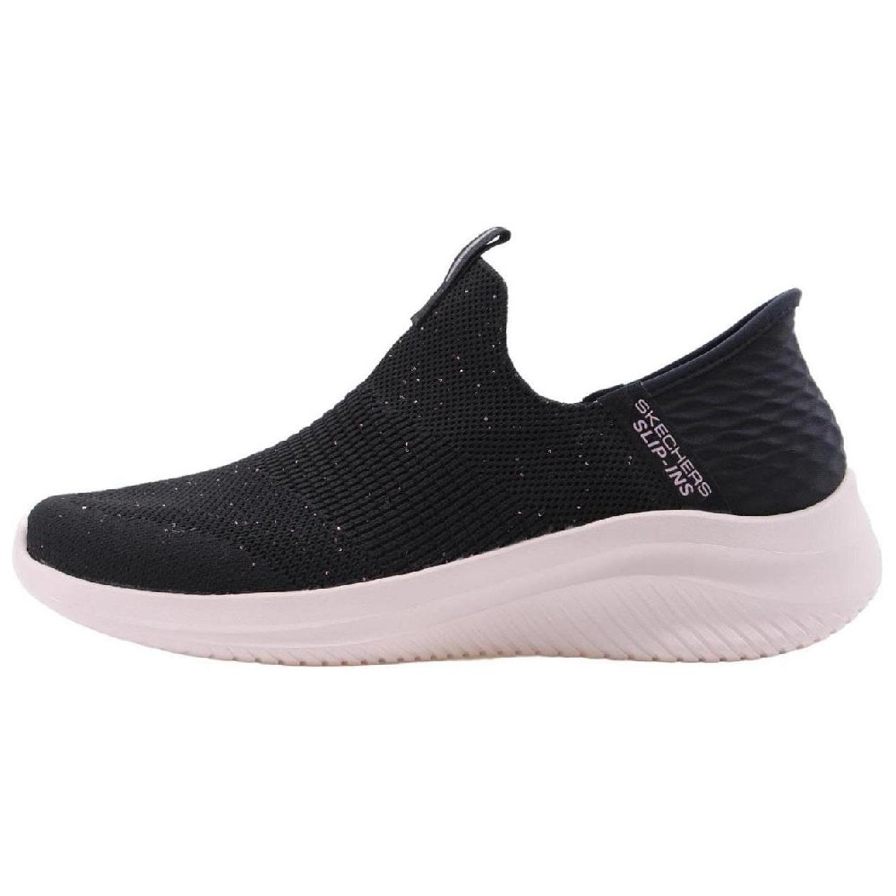 Skechers Ultra Flex 3.0 Hands Free Slip-Ins Cushioning Wear-Resistant Low-Top Casual Shoes Women's Black