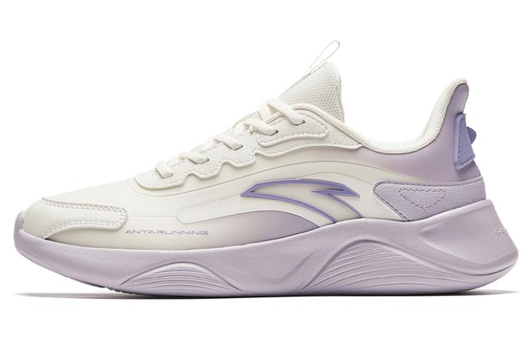 Anta Lingyun Anti Slip Wear Resistant Low Top Running Shoes Women's Purple