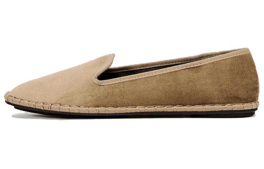 ZARA Casual Single Shoes Women's Sandy Brown