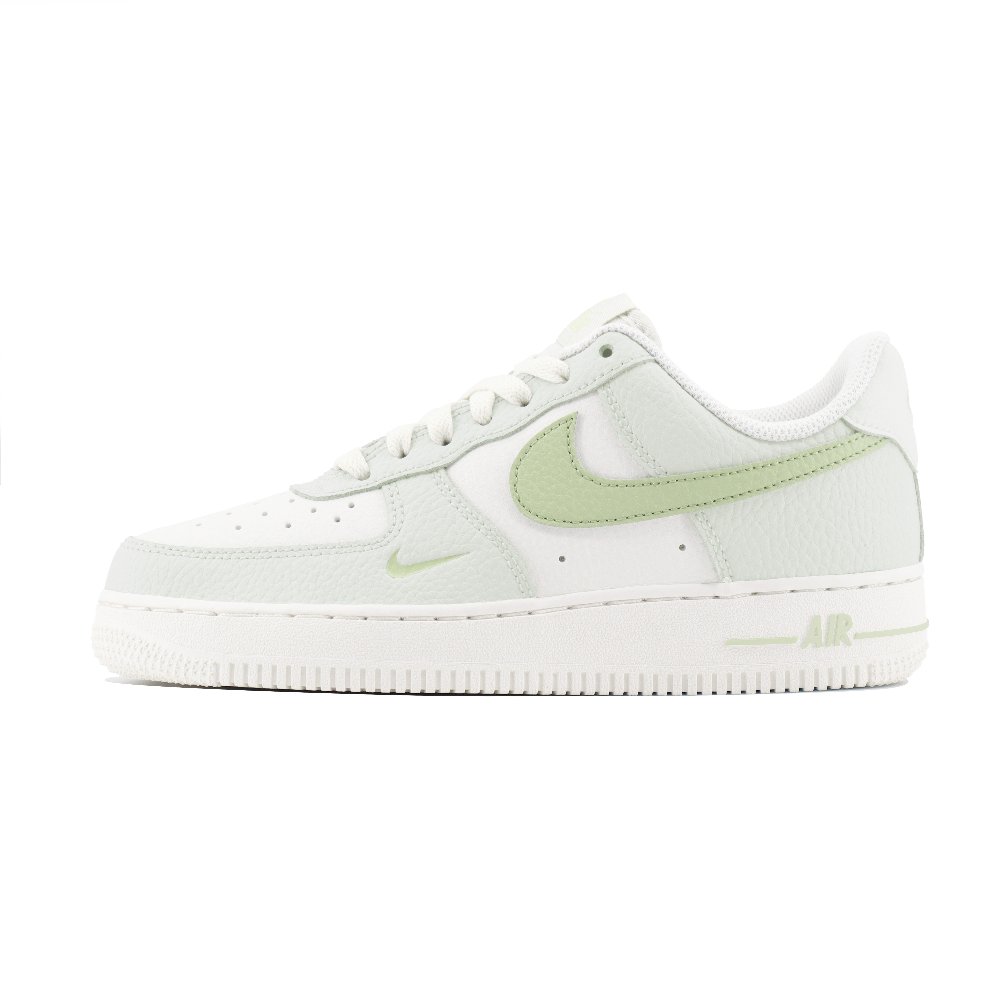Nike Air Force 1 Abrasion Resistant Low Top Skateboard Shoes Unisex White Green