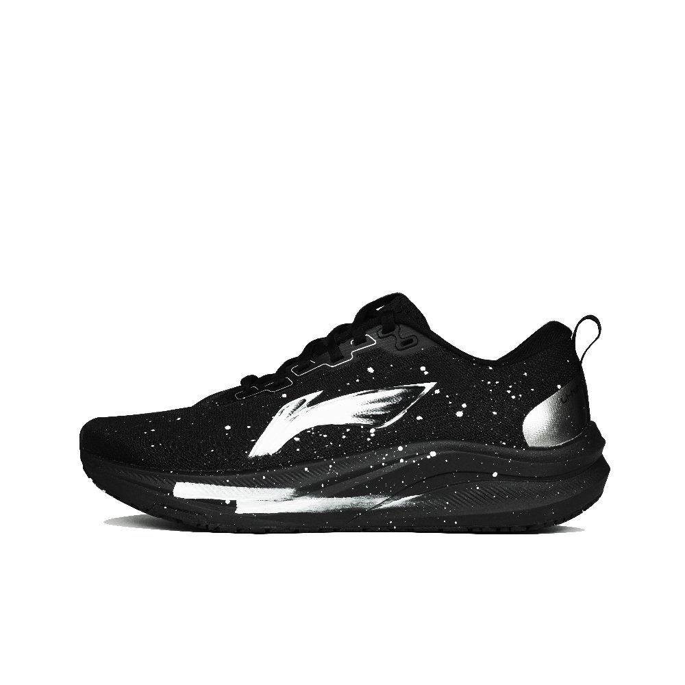 LINING Red Hare 8 Running Shoes Men's Low Top Black White