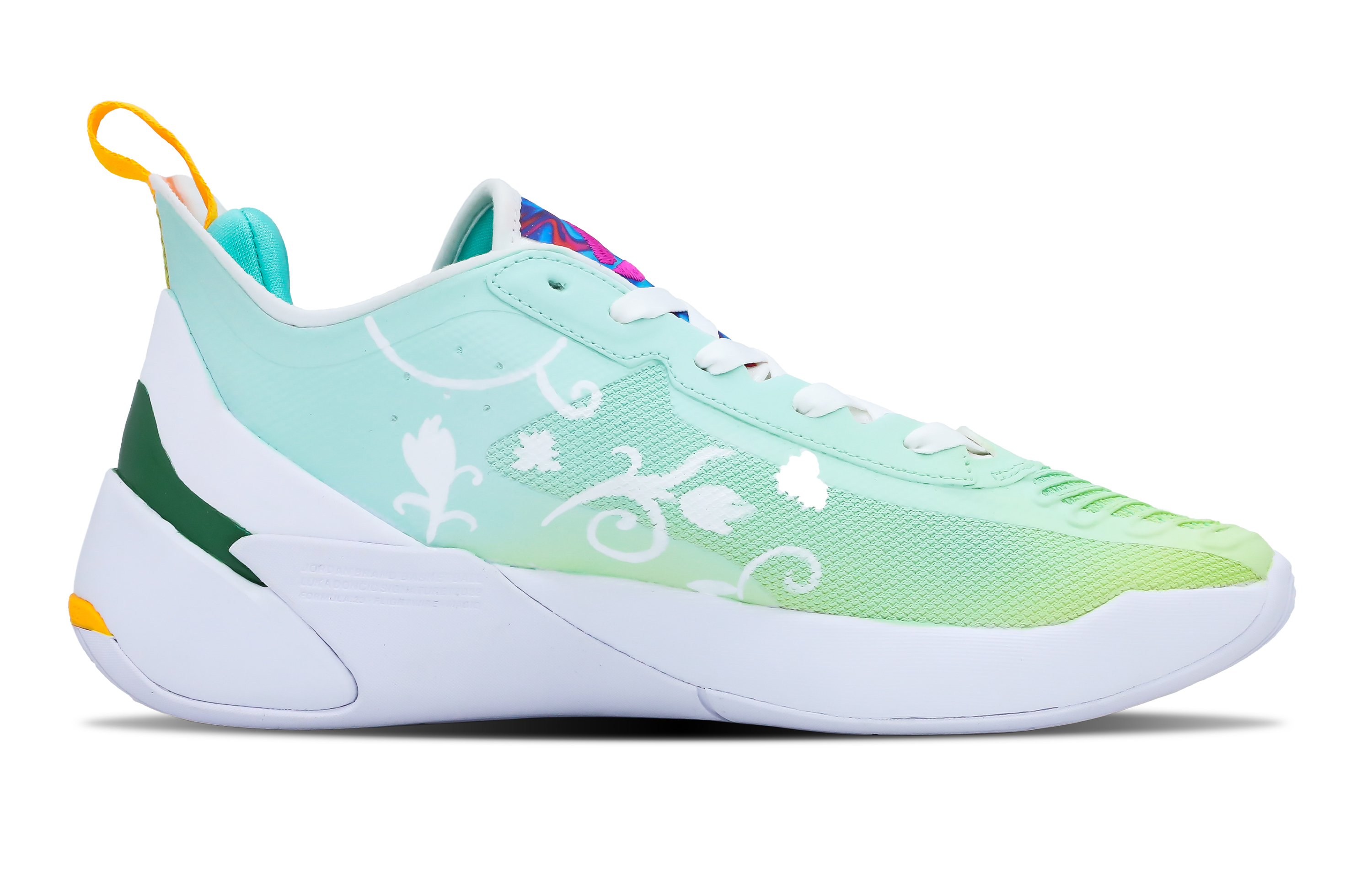 Jordan Luka 1 Doncic 1 PF Shock Absorbers Slip Resistant Abrasion Resistant Low top Basketball Shoes Men's Green купить в интернет-магазине Yoocart с быстрой доставкой по России.