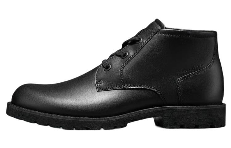 Ecco Ankle Length Martin Boot Men's Black