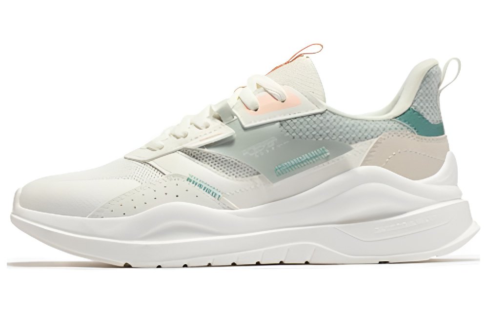 361° Life Collection Casual Shoes Women's Low top Feather White/Mint Gray Green