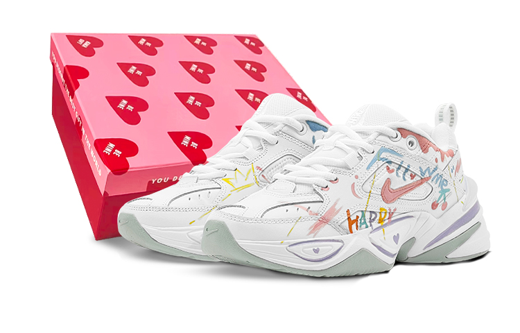 Nike M2K Low top Chunky Sneakers Women's White