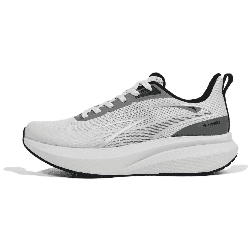 Anta Cloud Trail Cushioning, Wear Resistant Low Top Casual Running Shoes Men's Gray