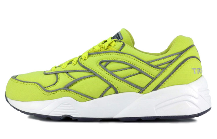PUMA R698 Cushioning Anti-Slip And Wear-Resistant Low-Top Casual Shoes Women's Green