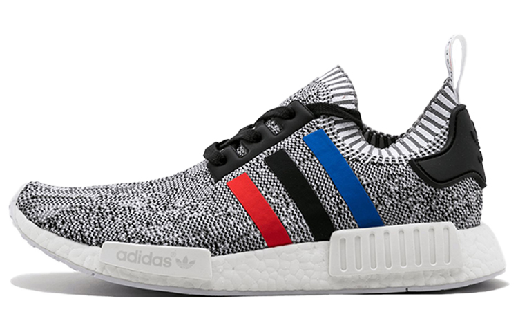 Adidas Originals Nmd R1 Tri Color Stripes White