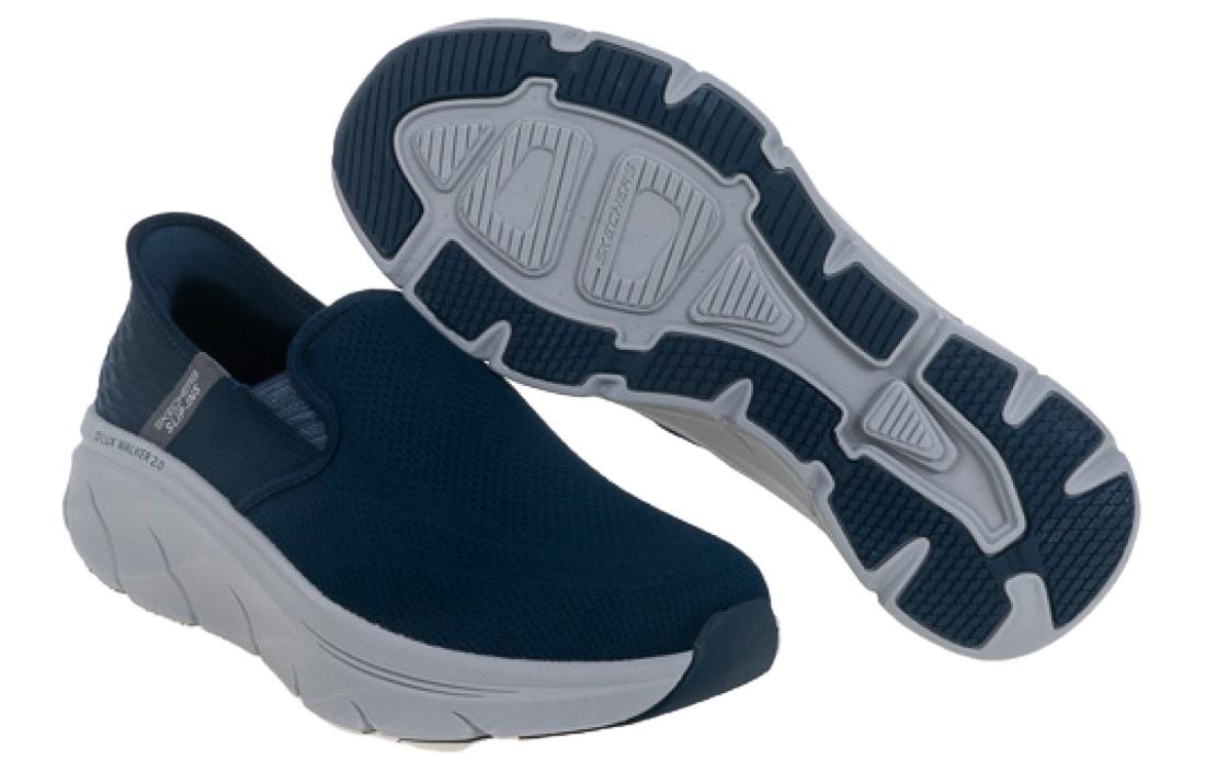 Skechers Hands Free Slip-Ins Wear-resistant And Lightweight Low-Top Casual Shoes Men's Blue купить в интернет-магазине Yoocart с быстрой доставкой по России.
