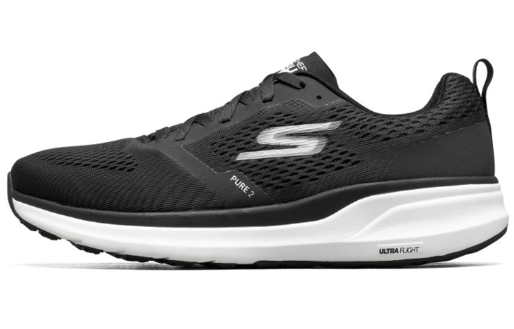 Skechers Pure 2 Low Top Black/White