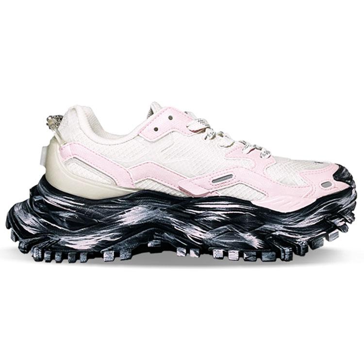 FILA FUSION BIANCO Anti-Slip Wear-Resistant Low-Top Casual Shoes Women's White Pink купить в интернет-магазине Yoocart с быстрой доставкой по России.