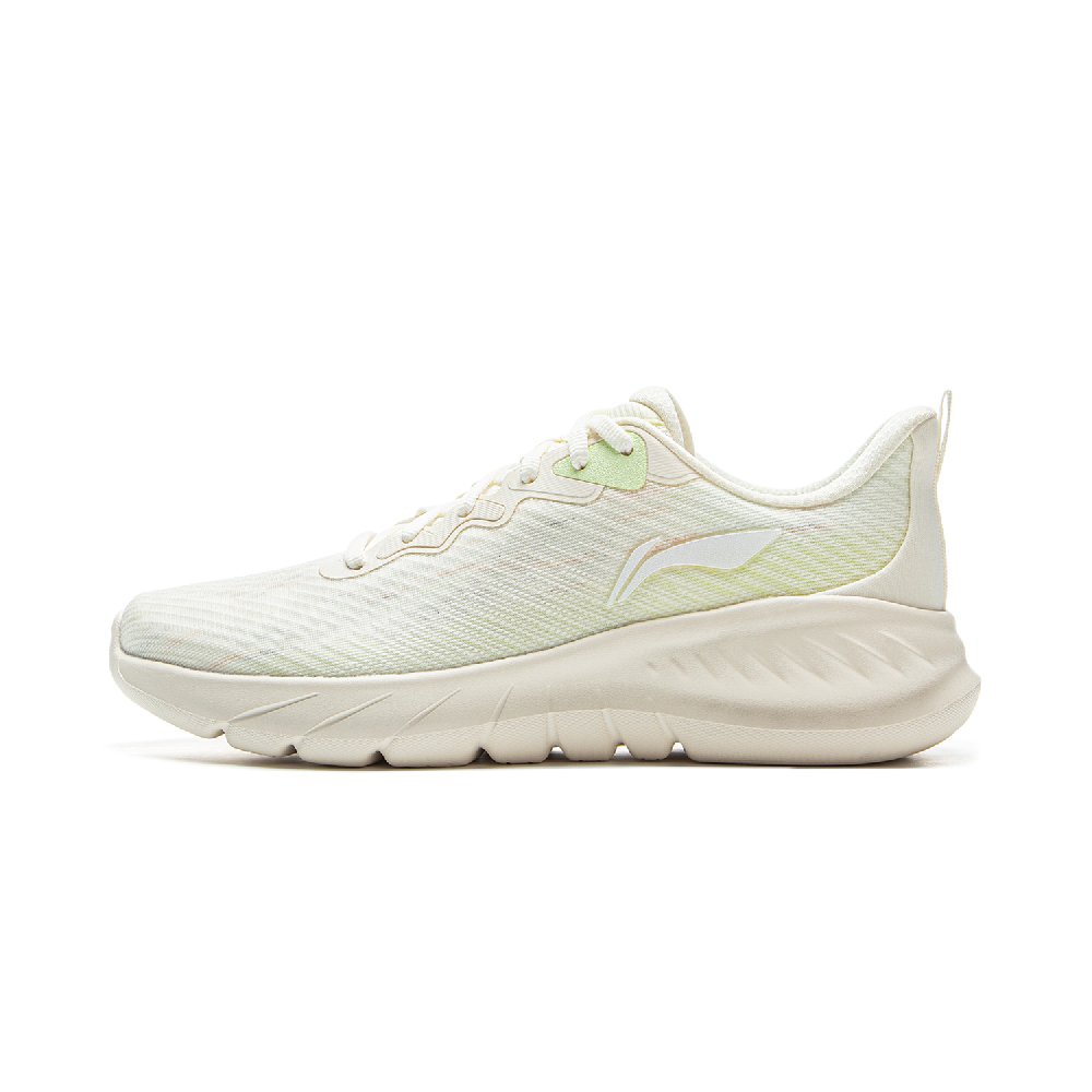 LiNing EasyFit Fle Low-Top Sprint Running Shoes Women's Ecru