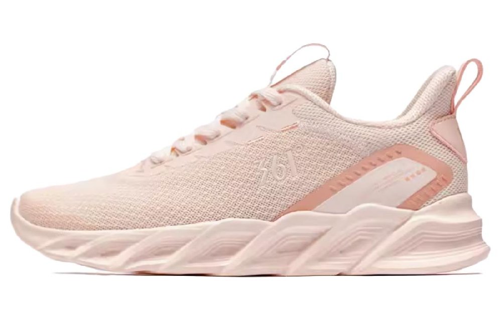 361° Cushioning Wear-Resistant Low-Top Running Shoes Women's Pink