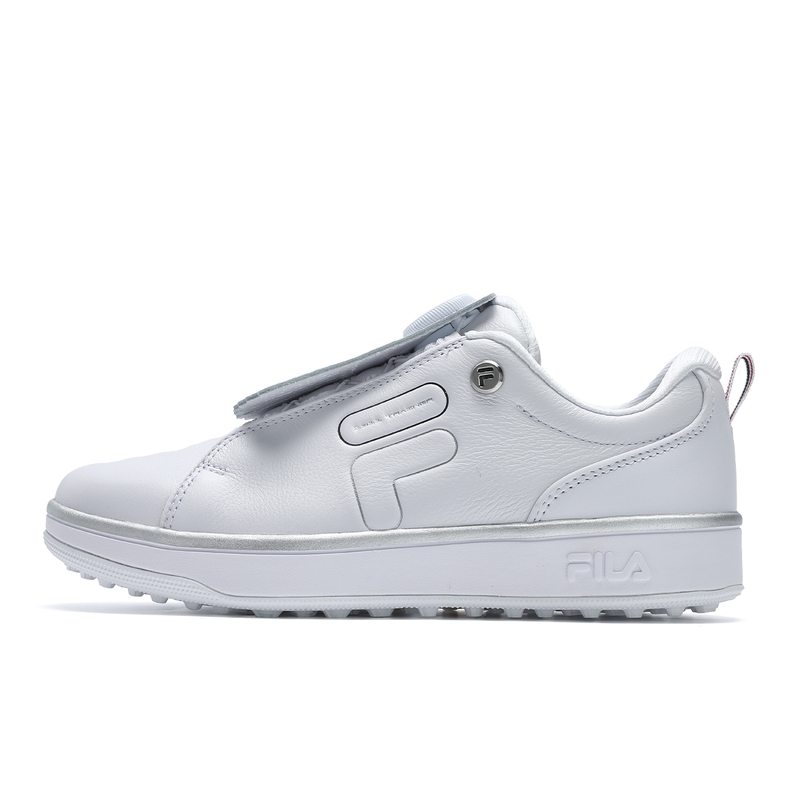 FILA Performance Wear-Resistant Low-Top Golf Shoes Women's White