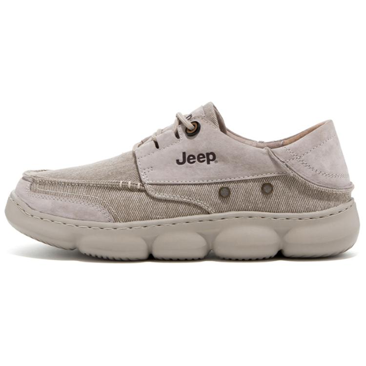 Jeep Low Top Casual Shoes Men's Sand