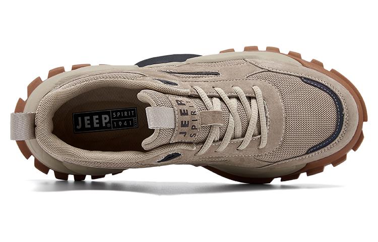 JEEP SPIRIT Abrasion Resistant, Breathable, Impact Resistant, Height Increasing Low top Outdoor Shoes Men's