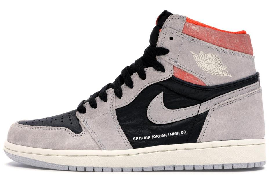 Jordan 1 Retro High 'Neutral Grey Hyper Crimson'