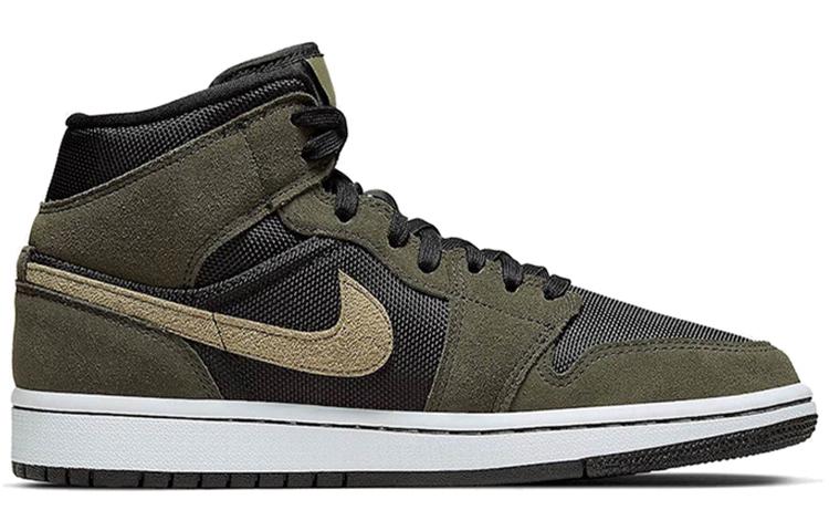 Jordan 1 Mid Military Olive Women's купить в интернет-магазине Yoocart с быстрой доставкой по России.