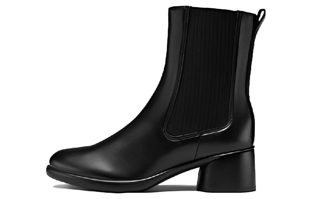 Ecco Crew Chelsea Boots 5cm Women's Black